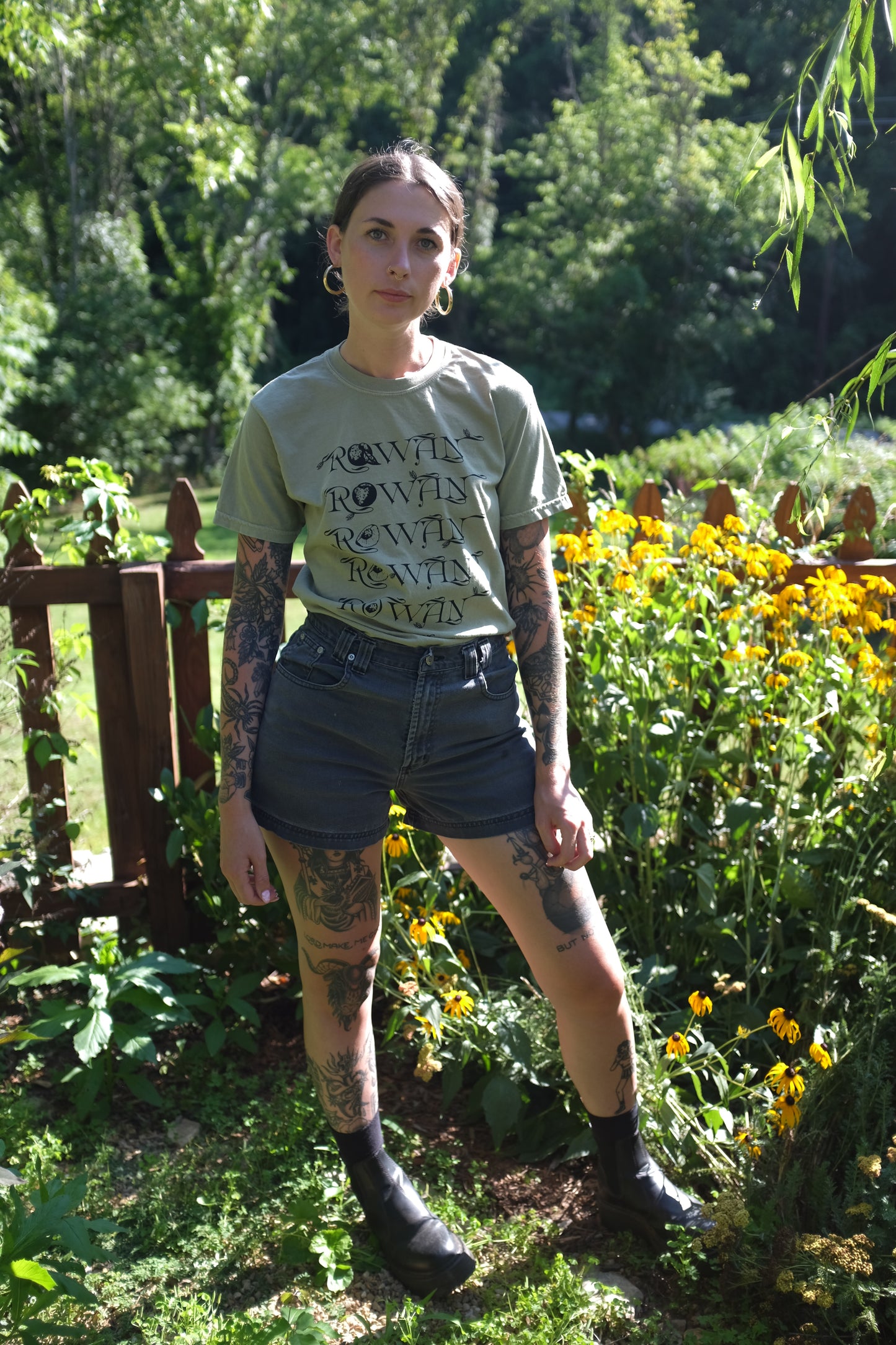 Rowan Peach Tee